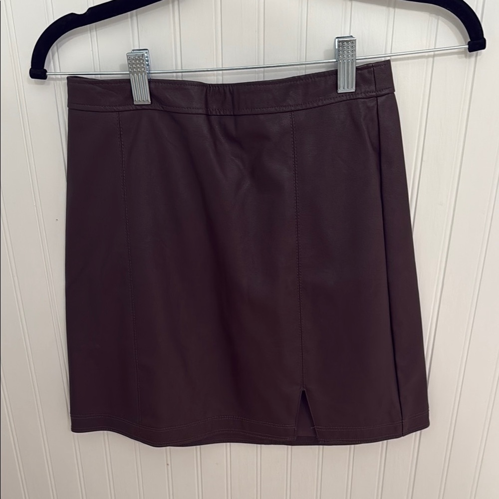 Abercrombie & Fitch Dark Brown Mini Skirt